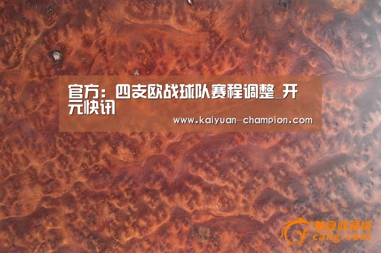 官方:四支欧战球队赛程调整_开元快讯(图4) 开元体育